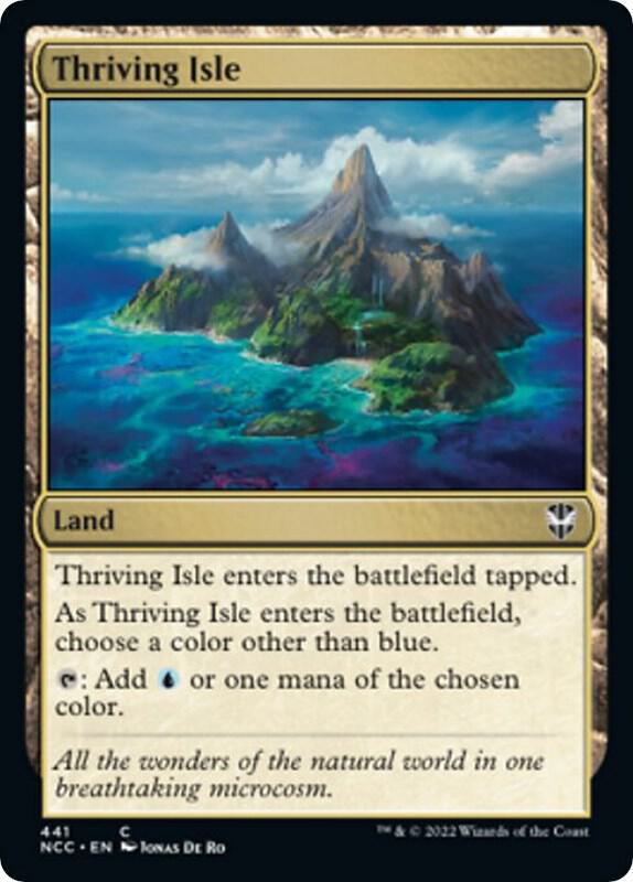 Thriving Isle (441) [New Capenna Commander]