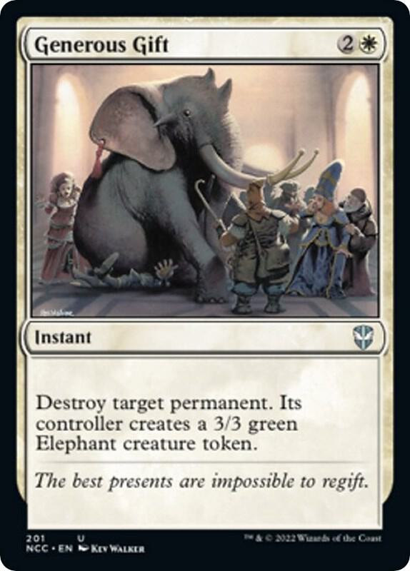 Generous Gift (201) [New Capenna Commander]