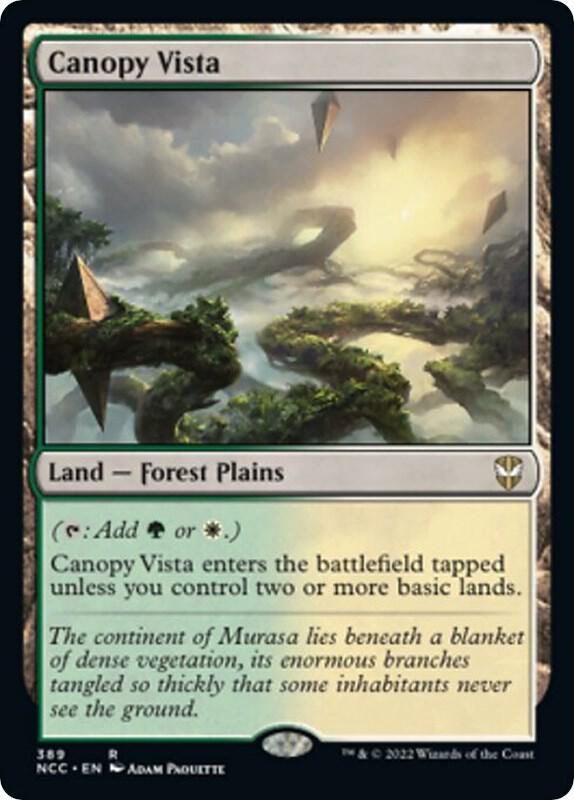 Canopy Vista (389) [New Capenna Commander]