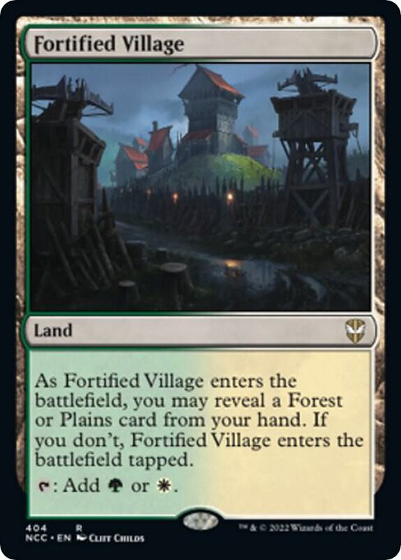 Fortified Village (404) [New Capenna Commander]