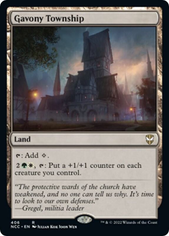 Gavony Township (406) [New Capenna Commander]