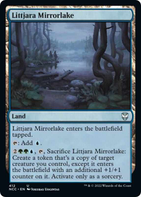 Littjara Mirrorlake (412) [New Capenna Commander]