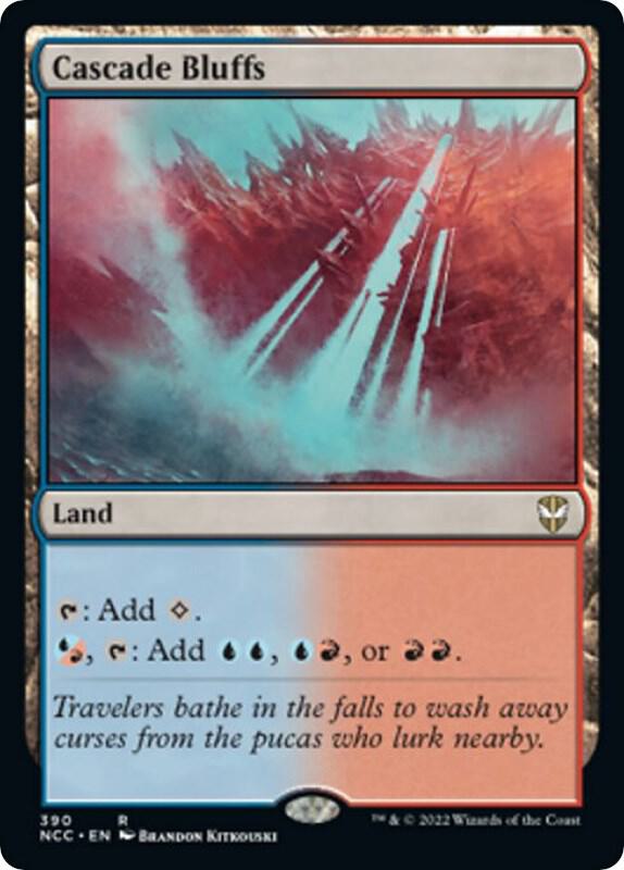 Cascade Bluffs (390) [New Capenna Commander]