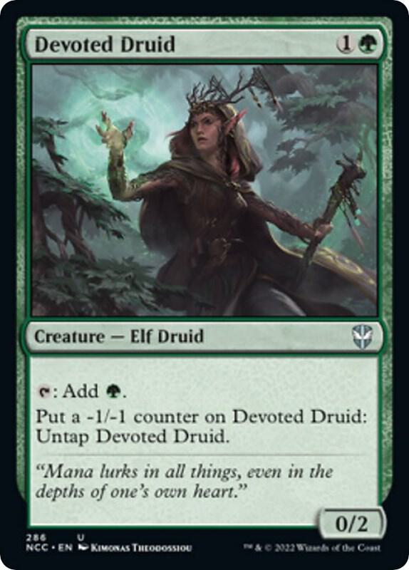 Devoted Druid (286) [New Capenna Commander]