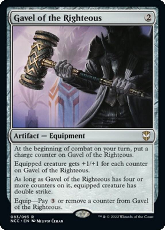 Gavel of the Righteous (83) [New Capenna Commander]