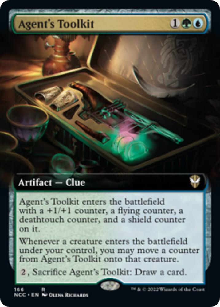 Agent's Toolkit (Extended Art) (166) [New Capenna Commander] [Extended Art]