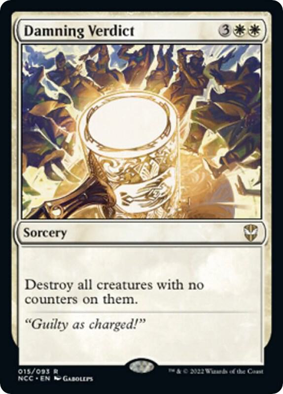 Damning Verdict (15) [New Capenna Commander]