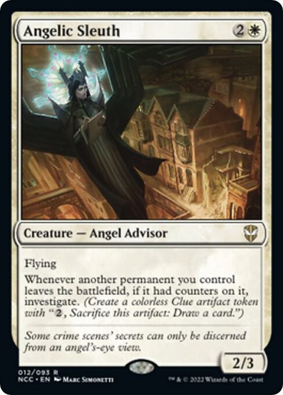 Angelic Sleuth (12) [New Capenna Commander]