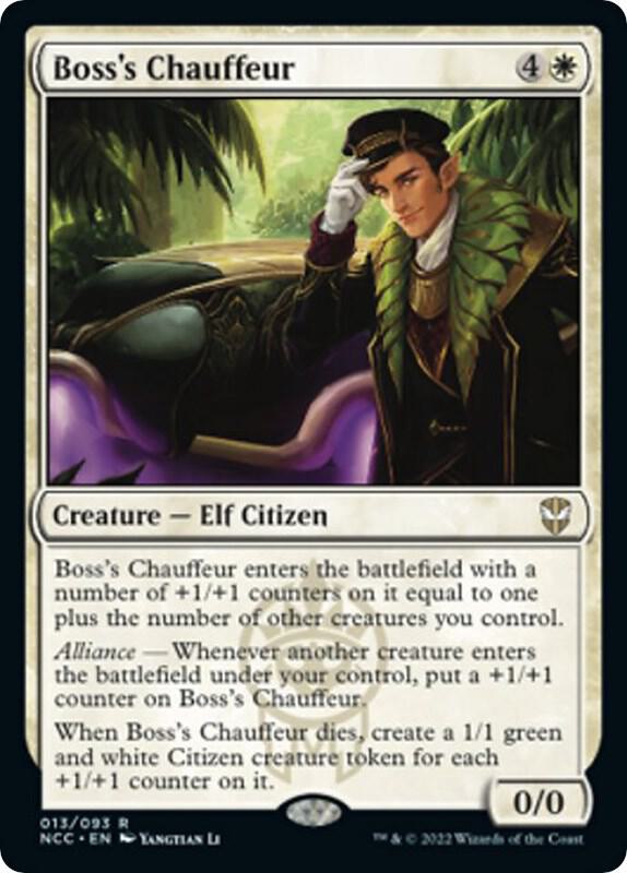 Boss's Chauffeur (13) [New Capenna Commander]