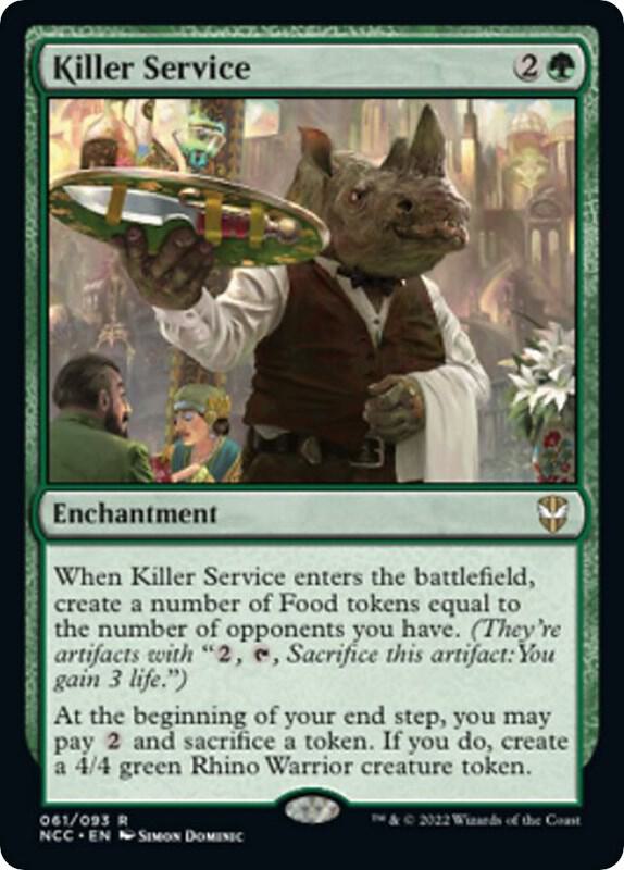 Killer Service (61) [New Capenna Commander]