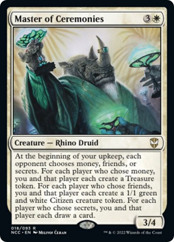 Master of Ceremonies (18) [New Capenna Commander]