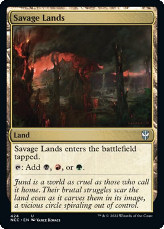 Savage Lands (424) [New Capenna Commander]