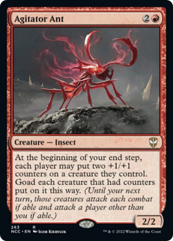 Agitator Ant (263) [New Capenna Commander]