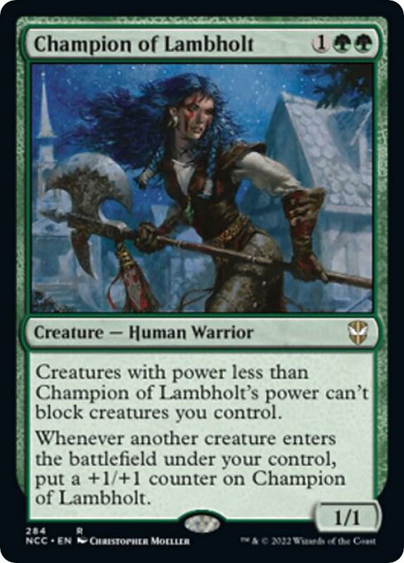 Champion of Lambholt (284) [New Capenna Commander]