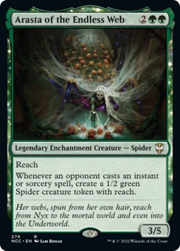 Arasta of the Endless Web (279) [New Capenna Commander]