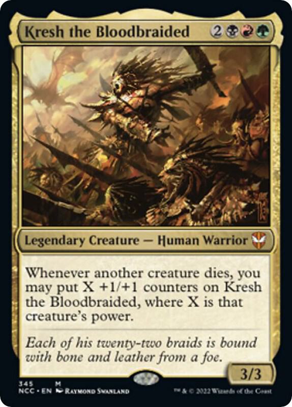 Kresh the Bloodbraided (345) [New Capenna Commander]