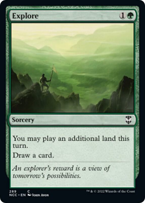 Explore (289) [New Capenna Commander]