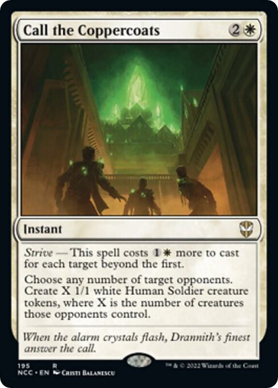 Call the Coppercoats (195) [New Capenna Commander]