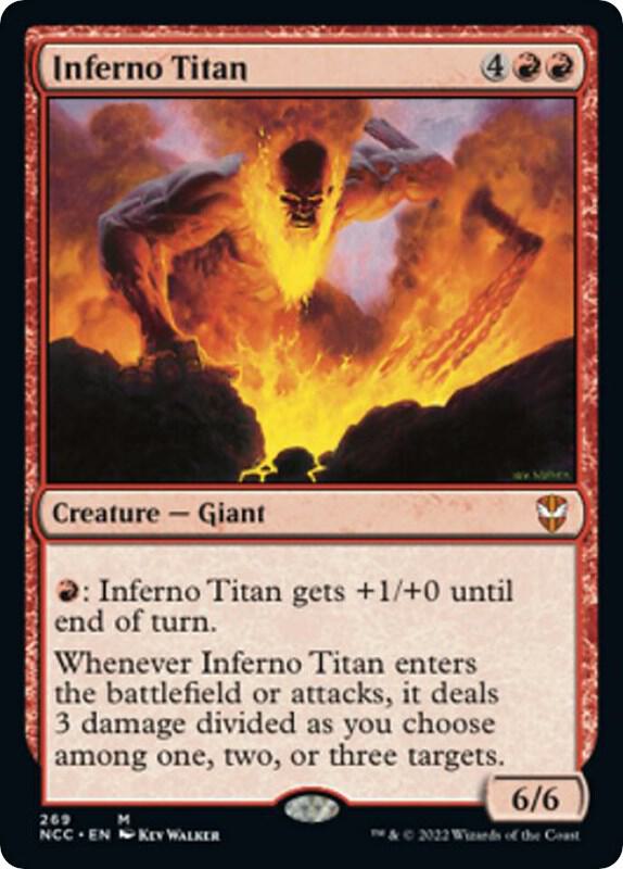 Inferno Titan (269) [New Capenna Commander]