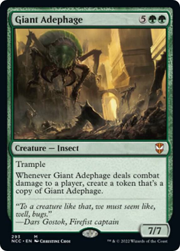 Giant Adephage (293) [New Capenna Commander]