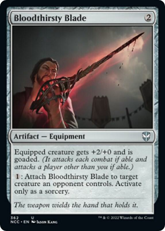 Bloodthirsty Blade (362) [New Capenna Commander]