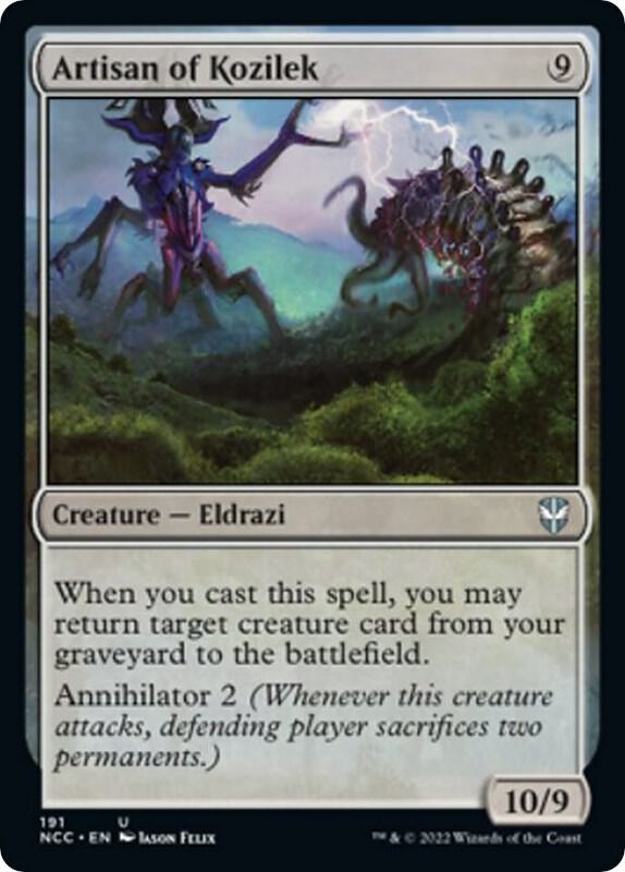 Artisan of Kozilek (191) [New Capenna Commander]