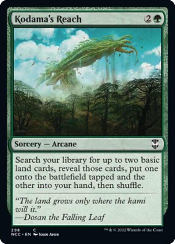 Kodama's Reach (298) [New Capenna Commander]