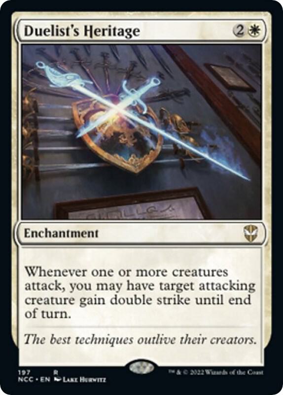 Duelist's Heritage (197) [New Capenna Commander]