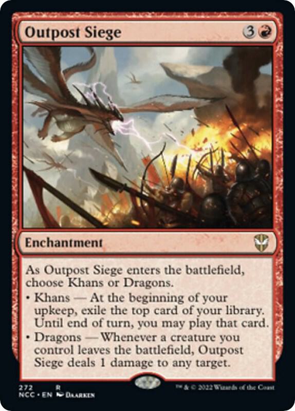 Outpost Siege (272) [New Capenna Commander]