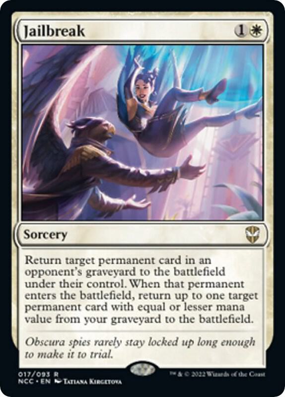 Jailbreak (17) [New Capenna Commander]