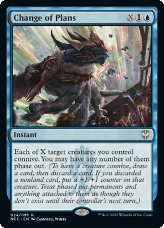 Change of Plans (24) [New Capenna Commander]