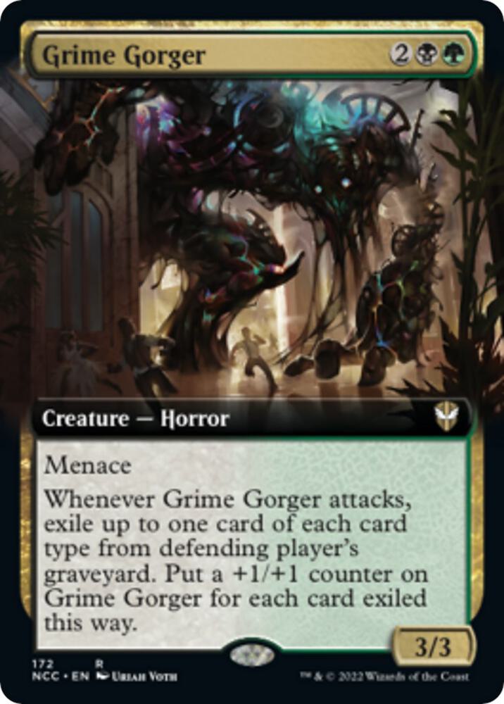 Grime Gorger (Extended Art) (172) [New Capenna Commander] [Extended Art]