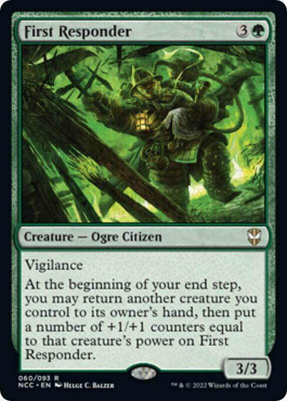 First Responder (60) [New Capenna Commander]