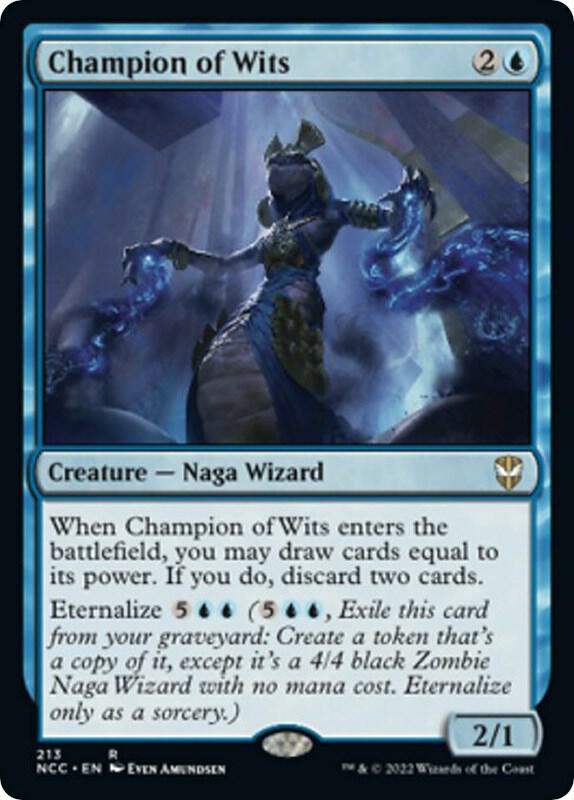 Champion of Wits (213) [New Capenna Commander]