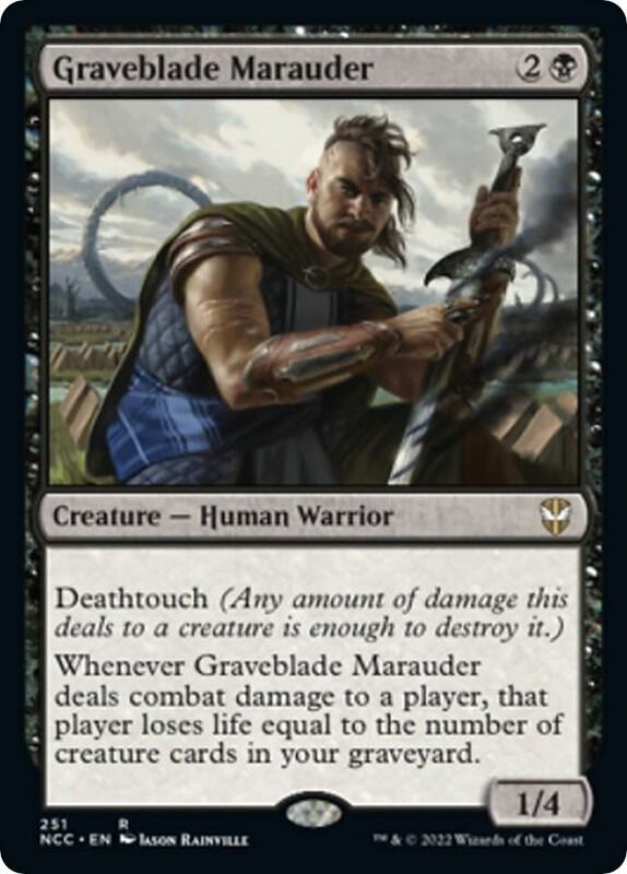 Graveblade Marauder (251) [New Capenna Commander]