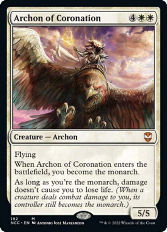 Archon of Coronation (192) [New Capenna Commander]