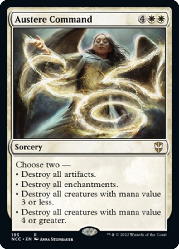 Austere Command (193) [New Capenna Commander]
