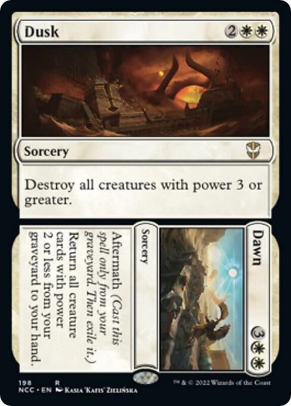 Dusk // Dawn (198) [New Capenna Commander]