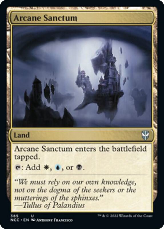 Arcane Sanctum (385) [New Capenna Commander]