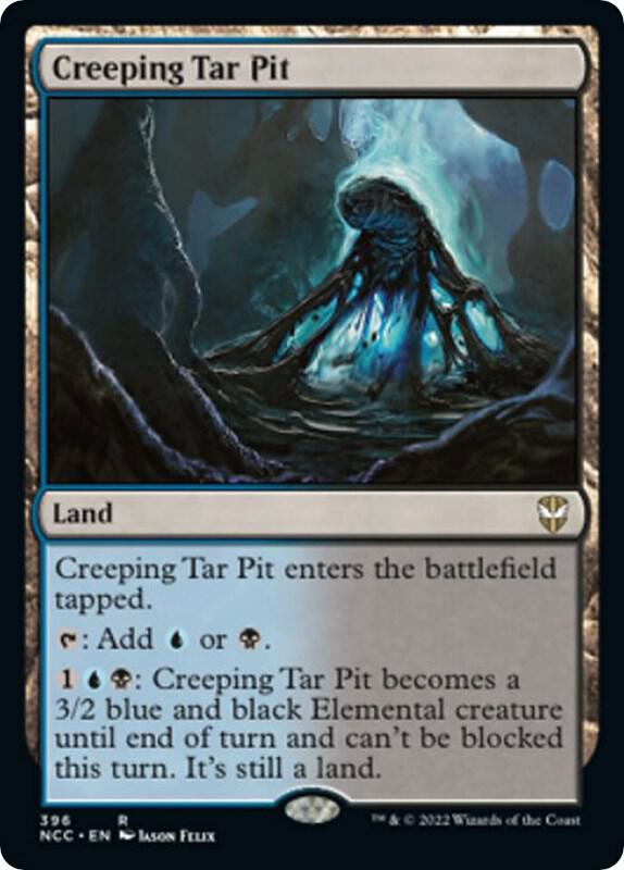Creeping Tar Pit (396) [New Capenna Commander]