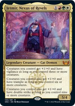 Jetmir, Nexus of Revels (193) [Streets of New Capenna Promos]