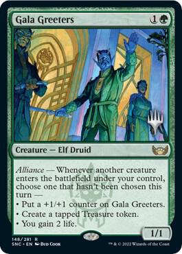 Gala Greeters (148) [Streets of New Capenna Promos]