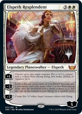 Elspeth Resplendent (11) [Streets of New Capenna Promos]
