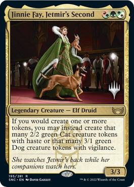 Jinnie Fay, Jetmir's Second (195) [Streets of New Capenna Promos]