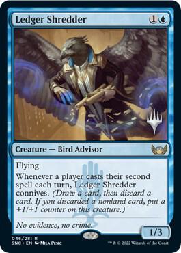 Ledger Shredder (46) [Streets of New Capenna Promos]