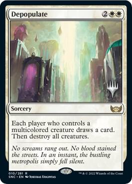 Depopulate (10) [Streets of New Capenna Promos]