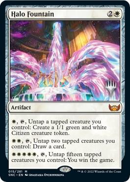Halo Fountain (15) [Streets of New Capenna Promos]