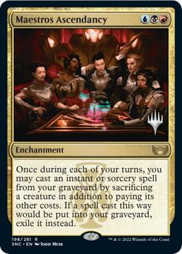 Maestros Ascendancy (198) [Streets of New Capenna Promos]