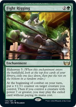 Fight Rigging (145) [Streets of New Capenna Promos]