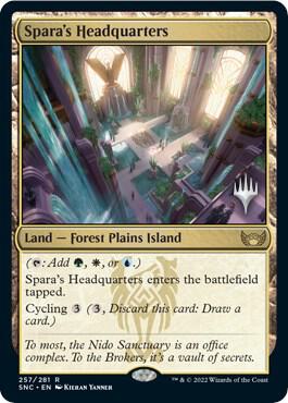 Spara's Headquarters (257) [Streets of New Capenna Promos]